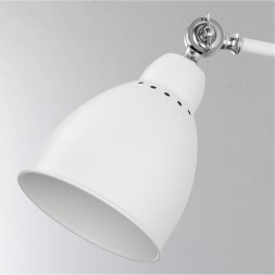 Спот на гибкой ножке Arte Lamp A2055AP-1WH Braccio под лампу 1xE27 60W