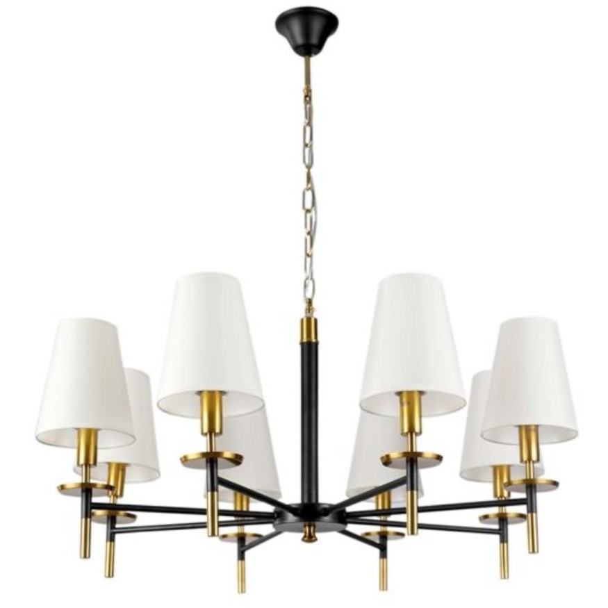 Подвесная люстра Arte Lamp RICCARDO A4075LM-8BK