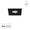 Точечный встраиваемый светильник ARTE LAMP A2866PL-1BK