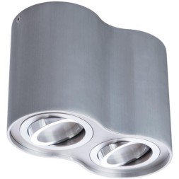 Накладной потолочный светильник Arte Lamp A5644PL-2SI FALCON под лампы 2xGU10 50W