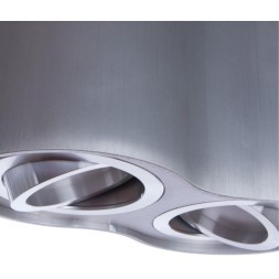 Накладной потолочный светильник Arte Lamp A5644PL-2SI FALCON под лампы 2xGU10 50W