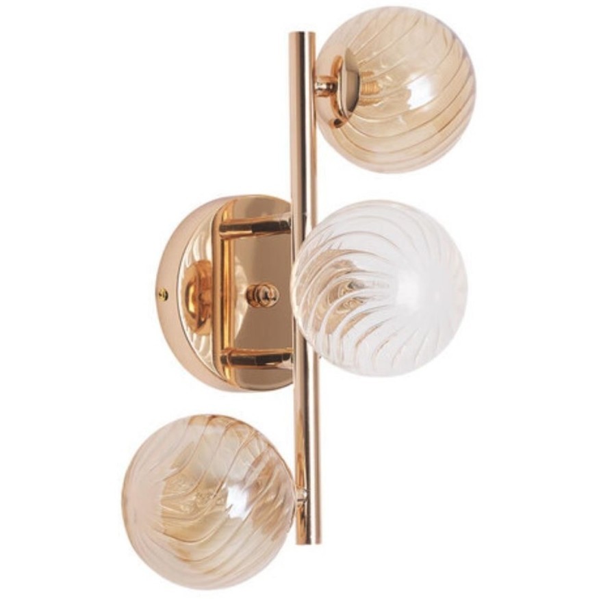 Настенный светильник Arte Lamp ETEREO A5261AP-3GO