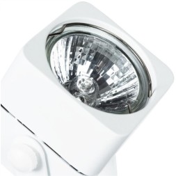 Однофазный двужильный трековый светильник Arte Lamp A1314PL-1WH LENTE под сменную лампу GU10