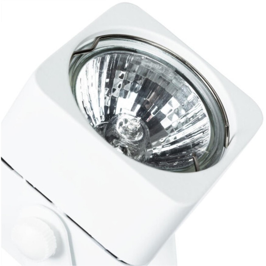 Однофазный двужильный трековый светильник Arte Lamp A1314PL-1WH LENTE под сменную лампу GU10