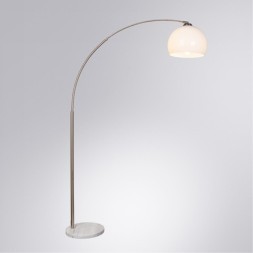 Торшер для чтения Arte Lamp A5822PN-1SS PAOLO под лампу 1xE27 60W