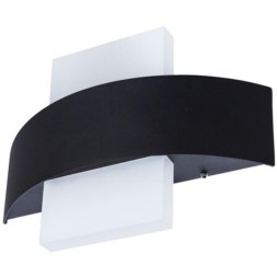 Уличный настенный светильник Arte Lamp A1444AP-1BK CROCE IP54 светодиодный LED 6W