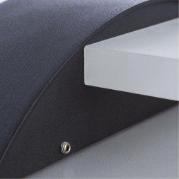 Уличный настенный светильник Arte Lamp A1444AP-1BK CROCE IP54 светодиодный LED 6W