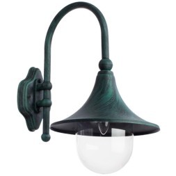 Уличный настенный светильник Arte Lamp MALAGA A1082AL-1BG