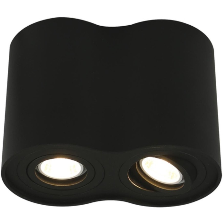 Накладной потолочный светильник Arte Lamp A5644PL-2BK FALCON под лампы 2xGU10 50W