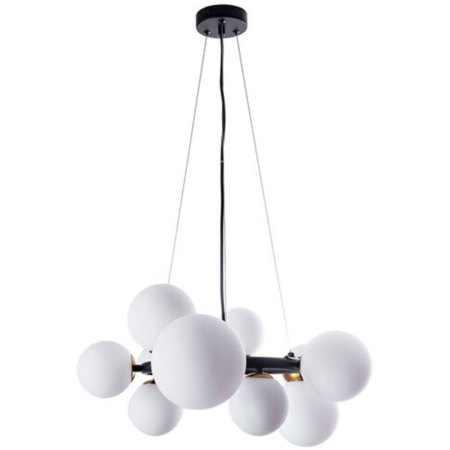 Подвесная люстра Arte Lamp GEMINI A2243SP-10BK