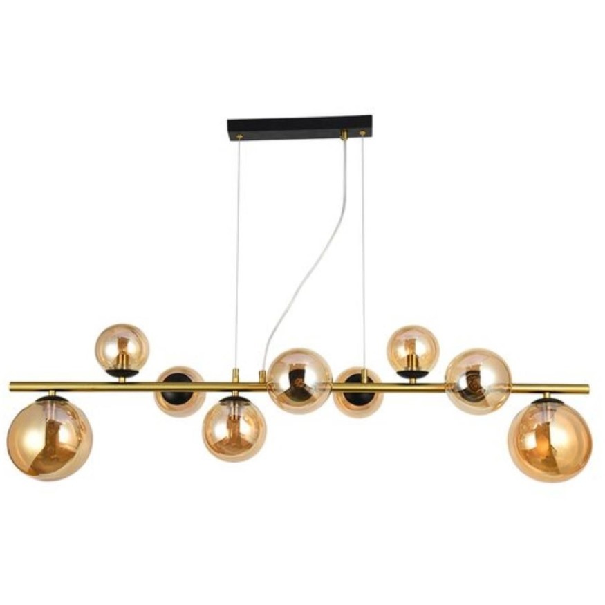 Подвесная люстра Arte Lamp GEMINI A2243SP-9PB