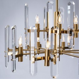 Люстра хрустальная Divinare 7136/18 LM-12 TENERIFE под лампы 12xE14 60W