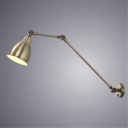 Спот на гибкой ножке Arte Lamp A2055AP-1AB Braccio под лампу 1xE27 60W