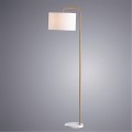 Торшер с абажуром Arte Lamp A5024PN-1PB RUPERT под лампу 1xE27 60W