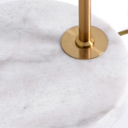 Торшер с абажуром Arte Lamp A5024PN-1PB RUPERT под лампу 1xE27 60W