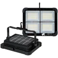 Arte Lamp AVIOR A8100AL-1BK Походный переносной аккумуляторный (4800 мА/ч) уличный прожектор, зарядка от солнца или USB TYPE-C, функция пауер-банка, магнитное, подвесное или накладное крепление, время работы 4-8 часов, LED 10Вт CRI70 550лм 3000/4500/8500K