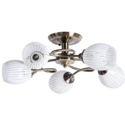Люстра потолочная Arte Lamp A2941PL-5AB ARYA под лампы 5xE27 40W