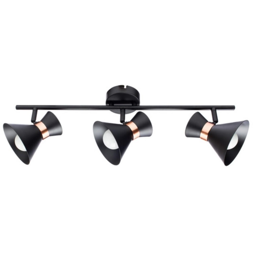 Спот потолочный Arte Lamp A1406PL-3BK BALTIMORE под лампы 3xE14 40W