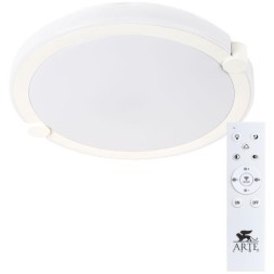 Потолочная люстра светодиодная с пультом Biscotti A2679PL-72WH