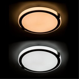 Потолочная люстра светодиодная с пультом Biscotti A2679PL-72WH