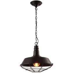 Подвесной светильник с 1 плафоном Arte Lamp A9183SP-1BK PANDORA под лампу 1xE27 60W