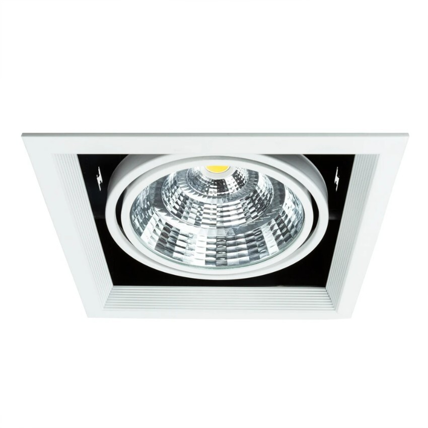 Встраиваемый светильник Arte Lamp A8450PL-1WH MERGA светодиодный LED 25W
