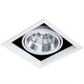 Встраиваемый светильник Arte Lamp A8450PL-1WH MERGA светодиодный LED 25W