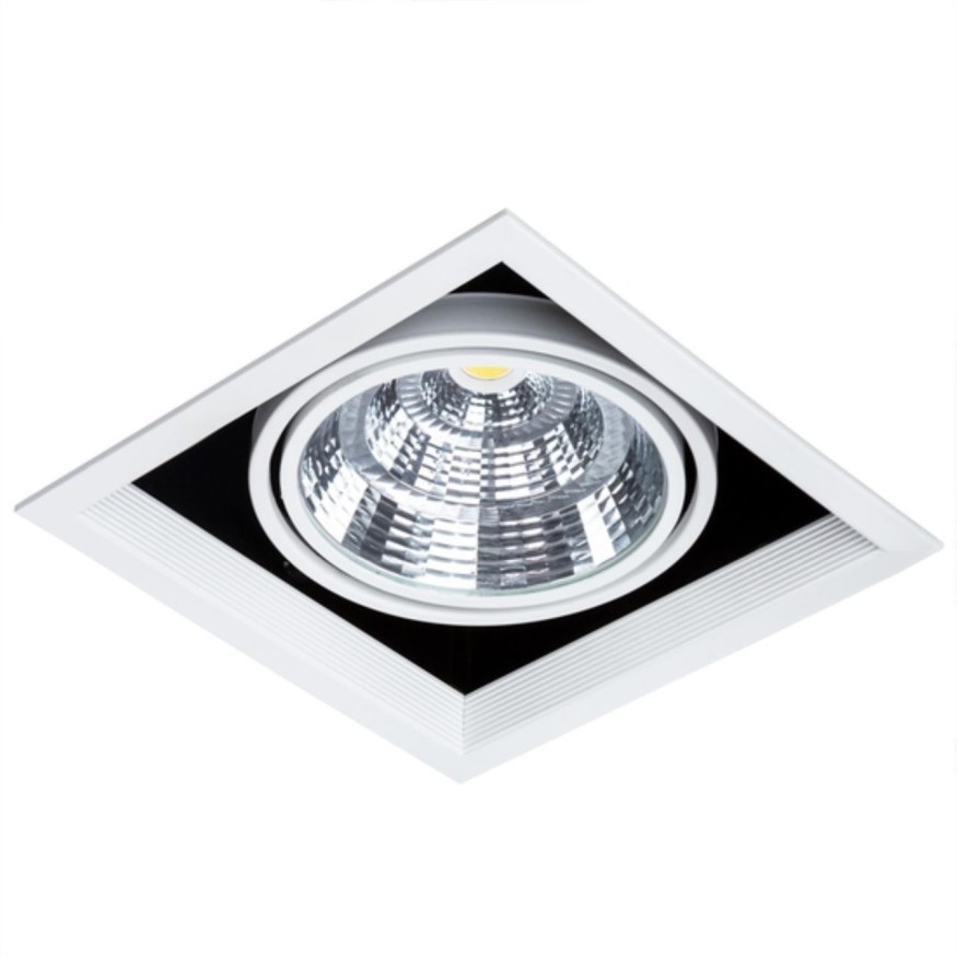 Встраиваемый светильник Arte Lamp A8450PL-1WH MERGA светодиодный LED 25W