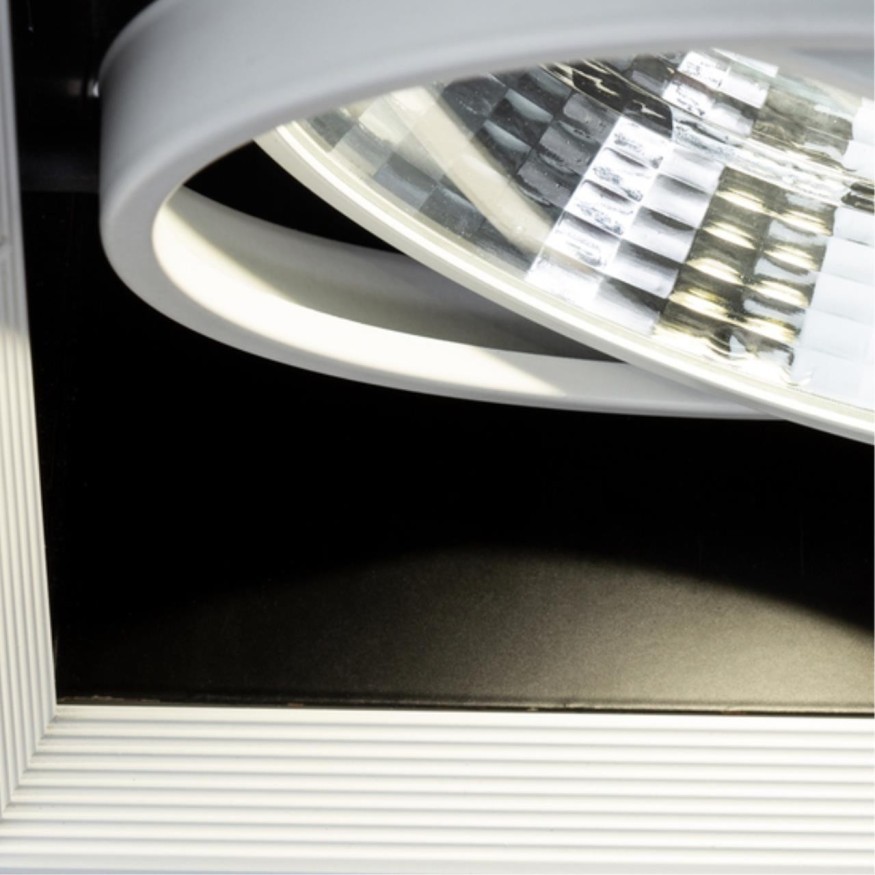 Встраиваемый светильник Arte Lamp A8450PL-1WH MERGA светодиодный LED 25W