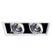 Встраиваемый светильник Arte Lamp A8450PL-2WH MERGA светодиодный 2xLED 50W