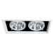 Встраиваемый светильник Arte Lamp A8450PL-2WH MERGA светодиодный 2xLED 50W