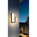 Уличный настенный светильник Arte Lamp A6418AL-1BK LANCIA IP65 светодиодный LED 8W