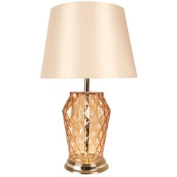 Интерьерная настольная лампа с выключателем Murano A4029LT-1GO