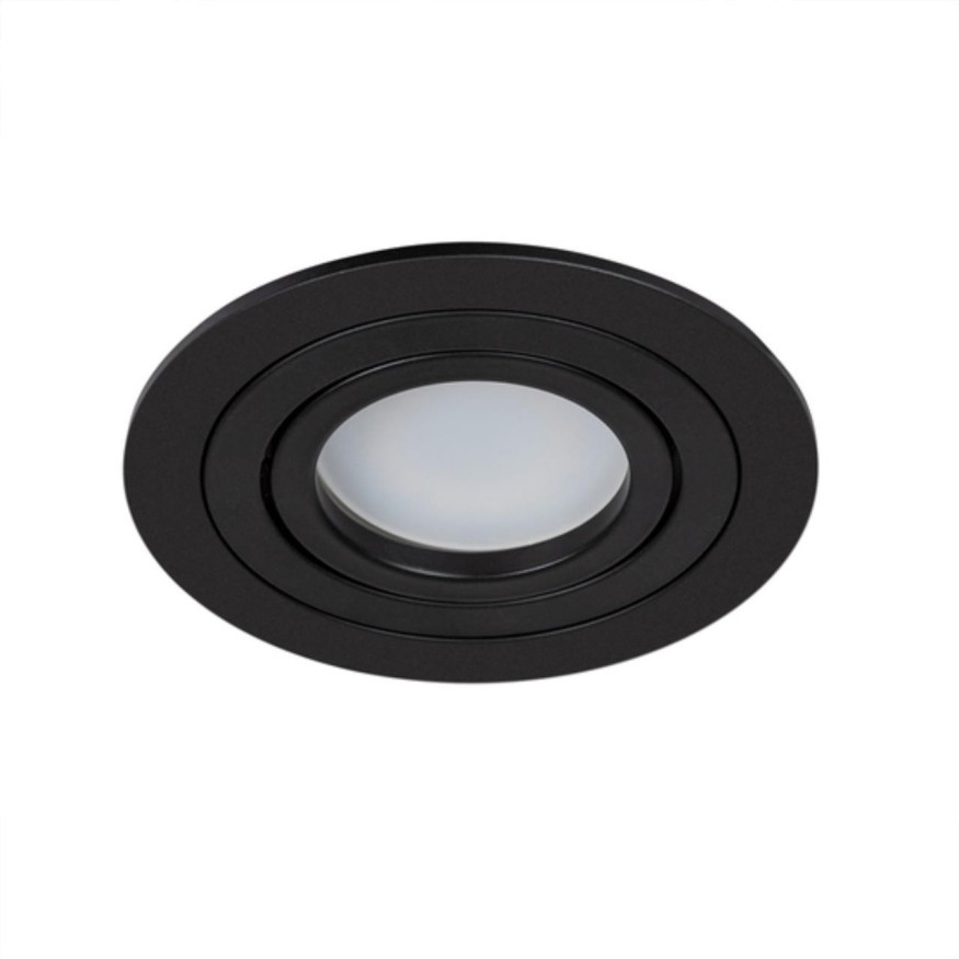 Встраиваемый светильник Arte Lamp A2167PL-1BK TARF под лампу 1xGU10 50W