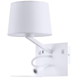 Бра Arte Lamp A1056AP-2WH IBIS под лампу 1xE27 40W