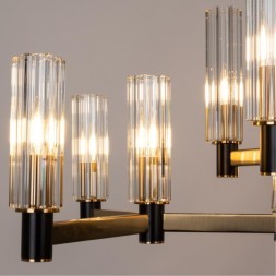 Люстра на штанге Divinare 2654/17 LM-12 BAROLO под лампы 12xE14 40W