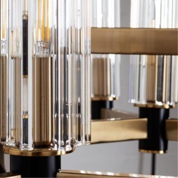 Люстра на штанге Divinare 2654/17 LM-12 BAROLO под лампы 12xE14 40W