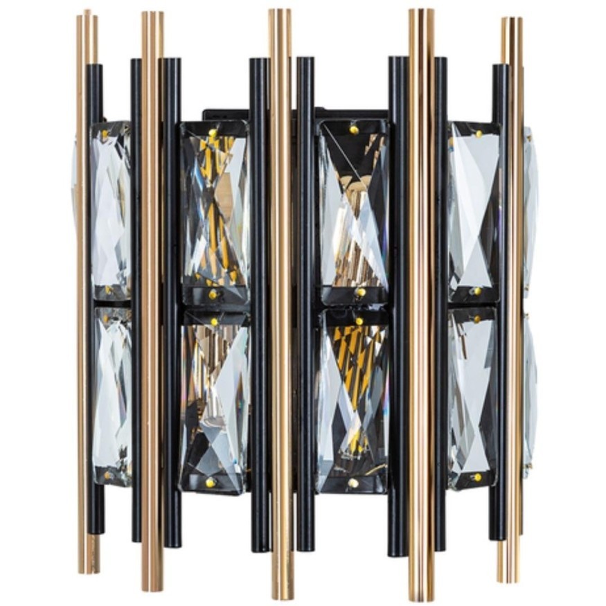 Бра Arte Lamp A1043AP-2BK ALRUBA под лампы 2xE14 40W