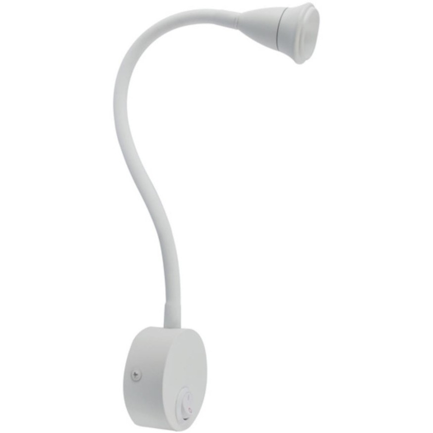 Спот на гибкой ножке Arte Lamp A7603AP-1WH Twist светодиодный LED 3W