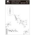 Бра Arte Lamp ANNA A6473AP-1WH