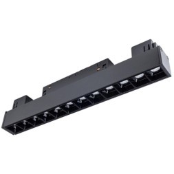 A4684PL-1BK Трековый магнитный диммируемый по 0/1-10V светодиодный светильник Arte Lamp Linea 2.0 CRI90+ 4000К 1100Лм 24° 12Вт