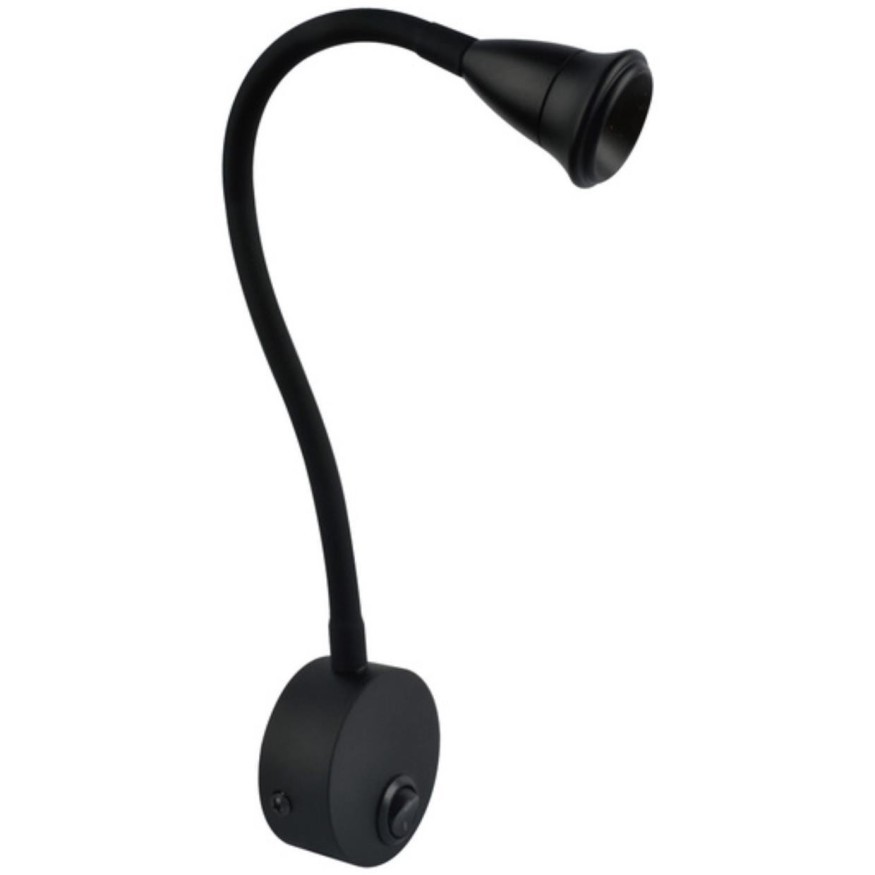 Спот на гибкой ножке Arte Lamp A7603AP-1BK Twist светодиодный LED 3W