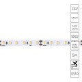 A2412008-02-4K Светодиодная лента 24В 9,6Вт/м 1000Лм/м 4000К CRI 90+ 8мм SMD2835 120шт/м 5м IP20