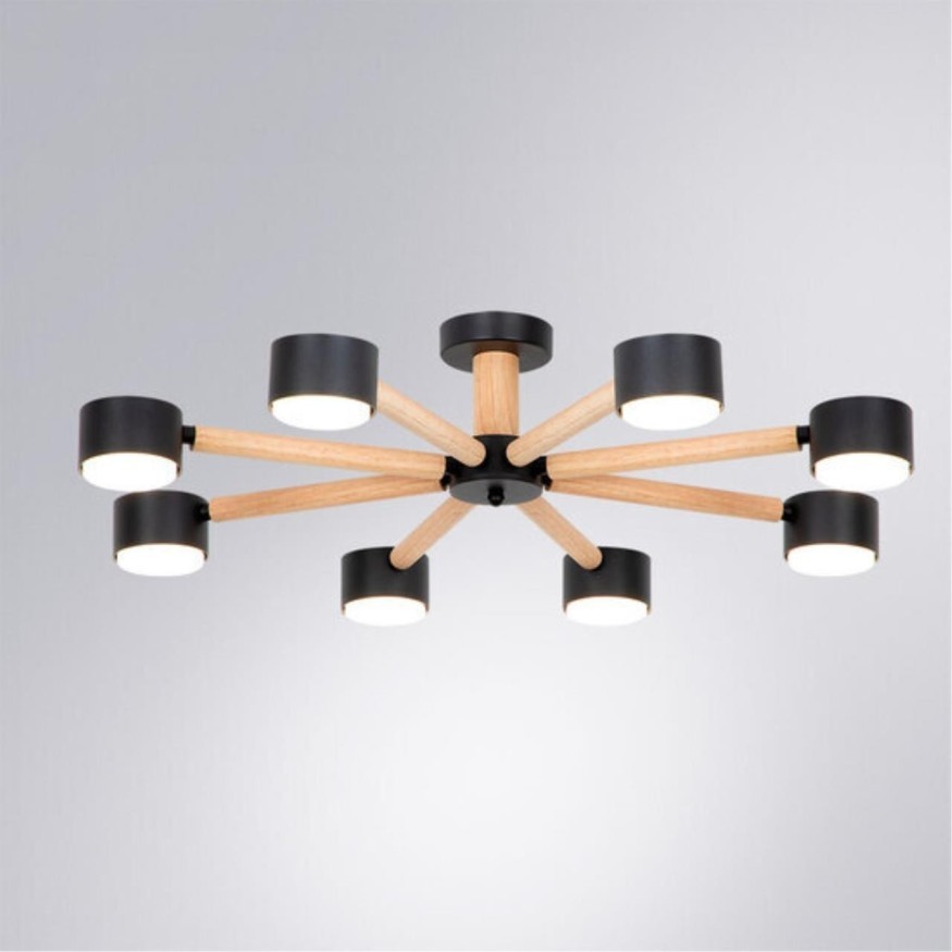 Потолочная люстра Arte Lamp TENDA A1624PL-8BK