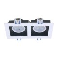 Встраиваемый светильник Arte Lamp A2910PL-2WH GRADO светодиодный 2xLED 10W 48V