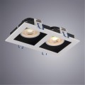 Встраиваемый светильник Arte Lamp A2910PL-2WH GRADO светодиодный 2xLED 10W 48V