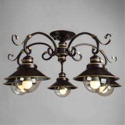 Люстра потолочная Arte Lamp A4577PL-5CK Grazioso под лампы 5xE27 60W