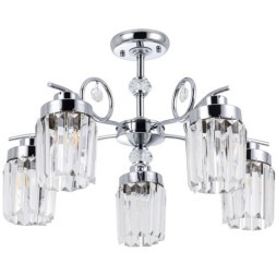 Потолочная люстра хрустальная Sophie A8067PL-5CC