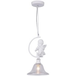 Подвесной светильник с 1 плафоном Arte Lamp A4288SP-1WH AMUR под лампу 1xE27 40W