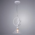 Подвесной светильник с 1 плафоном Arte Lamp A4288SP-1WH AMUR под лампу 1xE27 40W